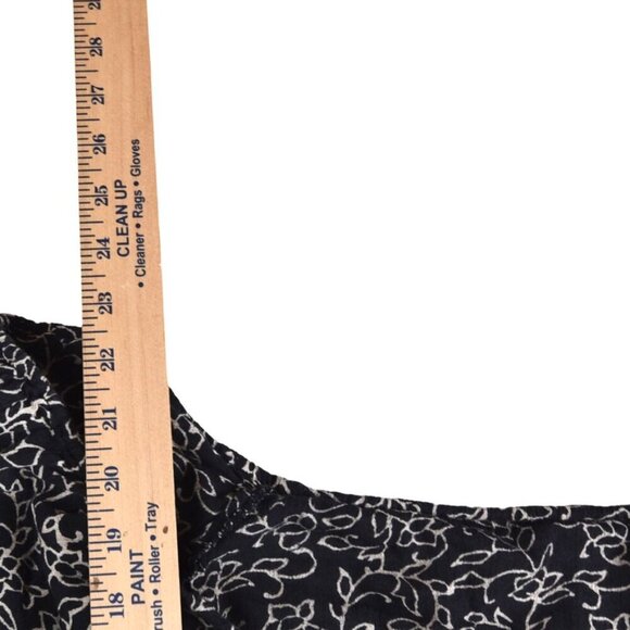 Ralph Lauren Denim & Supply Boho Blouse Oversize Drapey Paisley Shirt Size M - Picture 4 of 7